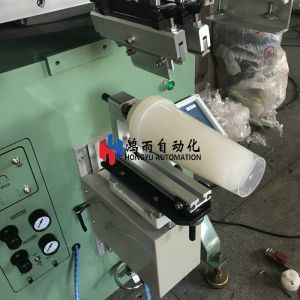 1200pcs/Hr Plastic Cup Bottle Screen Printing Machine 50W Microcomputer Control