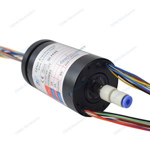 Integrate Electric Power and Pneumatic Rotary Union for Industry System