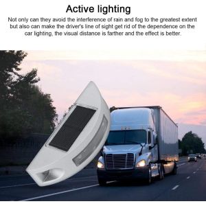 Aluminum Casting Solar Powered Road Studs Waterproof Pathway Marker Light