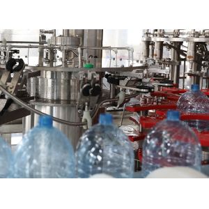 Water Jar Rinsing Filling Bottling And Capping Machine For Large Capacity