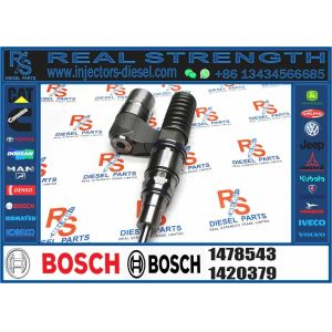 Real Fuel Injector Assembly 1478543 For Scania D12 Series