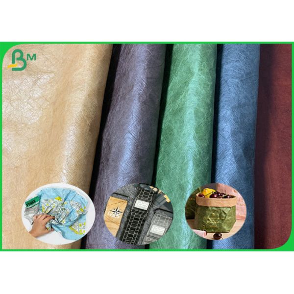 Quality Printable 1073D 1443R Fabric Paper Roll Washable And Tear Resistant wholesale