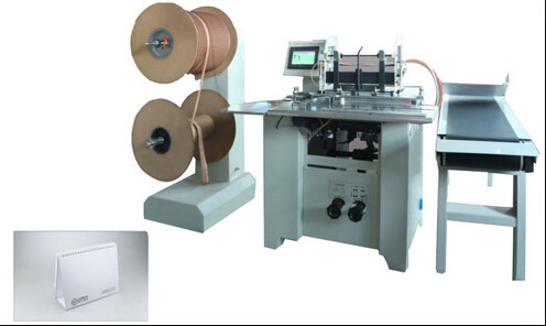 Semi automatic double o binding machine DCA520 with hanger part