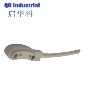 2Pin Plating Ni Idi Right Angle Type Pogo Pin Magnetic Cable Connectors Hiqh Gf