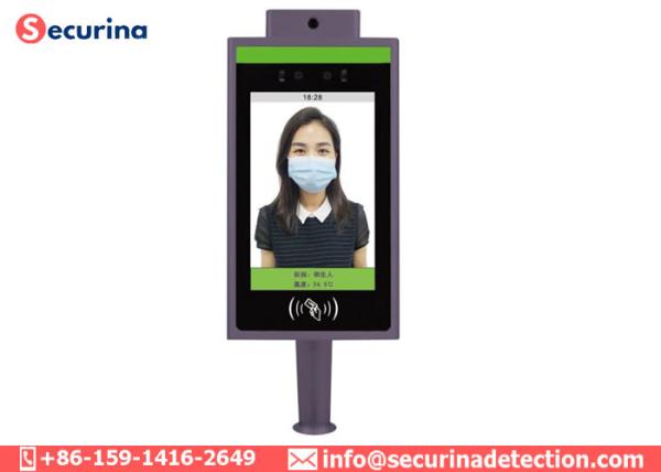 AI Biometric Thermal Imaging Temperature Measurement Thermometer Panel With Face