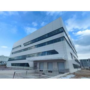 Portal Frame Prefabricated Steel Structure Anti Corrosive Paint Hot Dipped