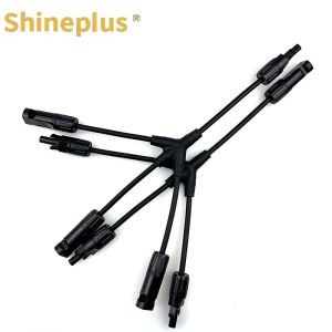 Cheap MC4 Four Way Solar Confluence Connector 3to1 Y Branch PV Connector for sale