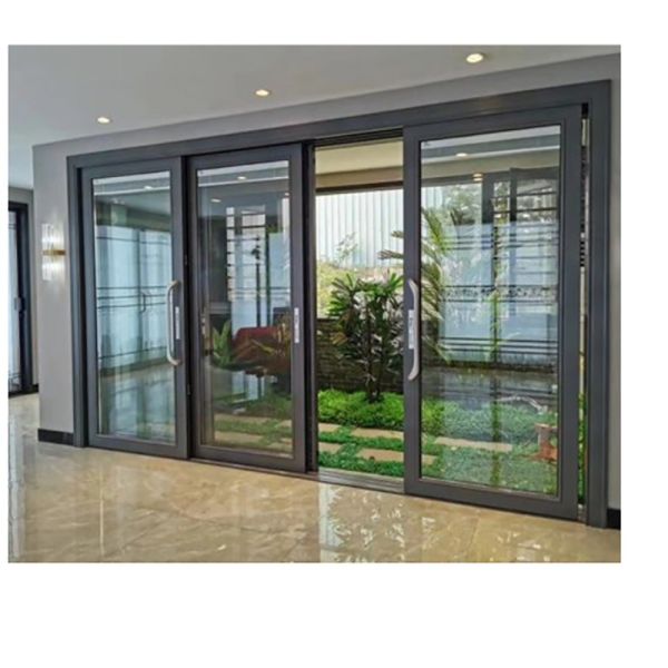 Quality SKATE Double Glazed Aluminium Alloy Sliding Door with 35dB Sound Insulation Coefficient wholesale