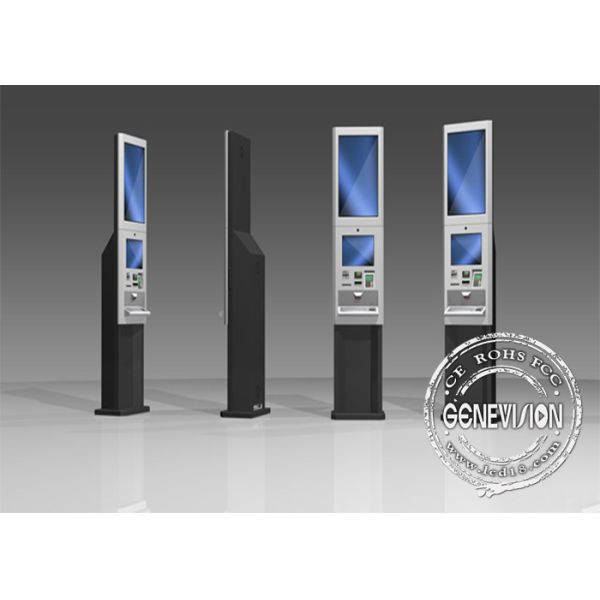 22 inch Checking information easy digital signage display stands windows system inside