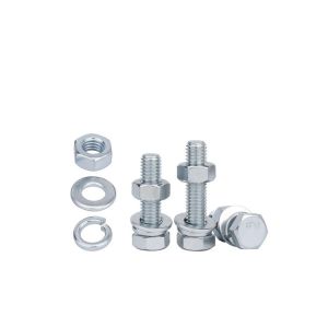 Stainless Steel A2-70 M8 M12 Hex Bolts Grade 8.8 Galvanized for Heavy Duty