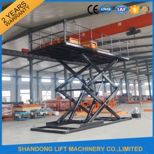 China CE 3T 4.8M Hydraulic Scissor Car Lift For Parking Scissor Type Basement Car Lift on sale