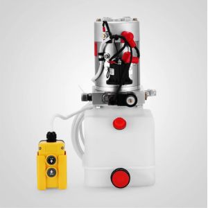 Vertical mounting type 12 volt custom made hydraulic power unit