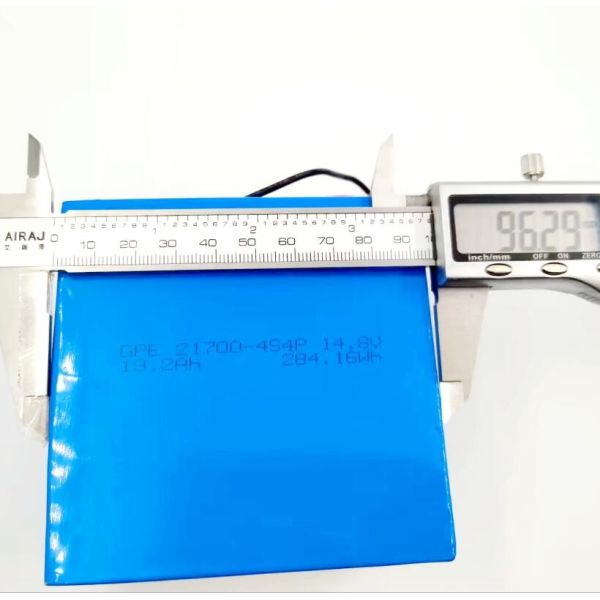 21700 4S4P Lithium Cylindrical Battery , 14.8V 19.2Ah Rechargeable Battery Pack