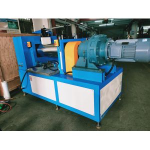 Intelligent Control 12 Inch Two Roll Silica Gel Mixing Mill Custom Made