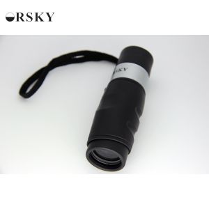 Adjustable Black High Magnification Monocular / 8X20 Monocular Mini Telescope