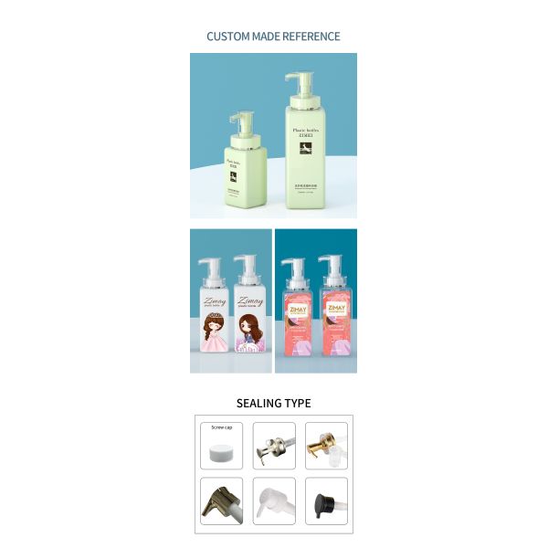 Luxury 300ml 400ml 500ml Hotel Empty Conditioner Packaging16oz Men Clear Lotion Plastic Shampoo Bottle With Gold Pump