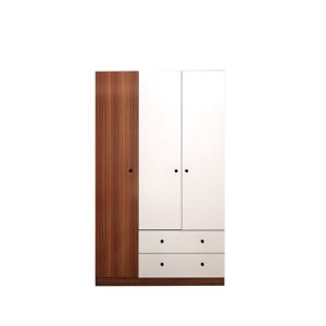 Cheap Melamine Bedroom Wall Particle Board Wardrobe Modern Simple Style Design for sale