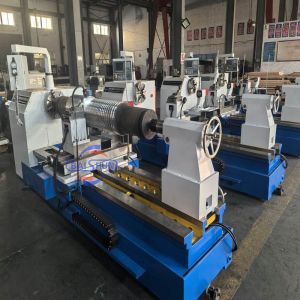 Tungsten Carbide Roller Grooving CNC Roll Notching And Engaving Machine