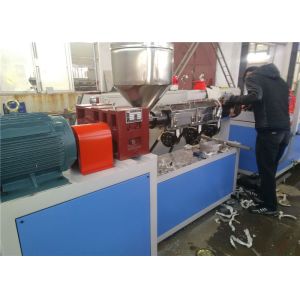 High Speed Two Screw Plastic Profile Extrusion Line For PVC Window And Door
