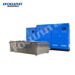 1-5T Capacity Clear Block Ice Maker for Cocktail 60 Hours Production Time FICB