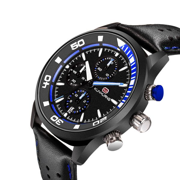 Quality 20mm Strap Width Scratch Resistant Quartz Wrist Watch wholesale