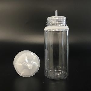 100ml Screw Cap Childproof PET E Liquid Bottle For E Liquid Packaging With