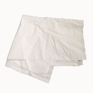China No Stain Recycled White Bed Sheet Industrial Cotton Rags on sale