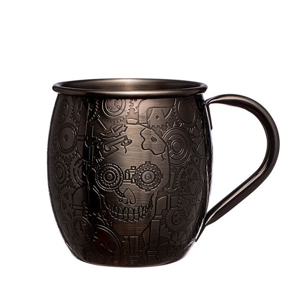 Quality E-BON Stainless Steel Wine Glass Steampunk Copper Mule Mugs 18 oz wholesale