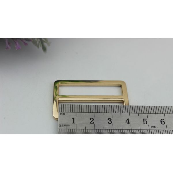 Factory outlets gunmetal zinc alloy 37 mm adjustable slide buckles for handbag hardware