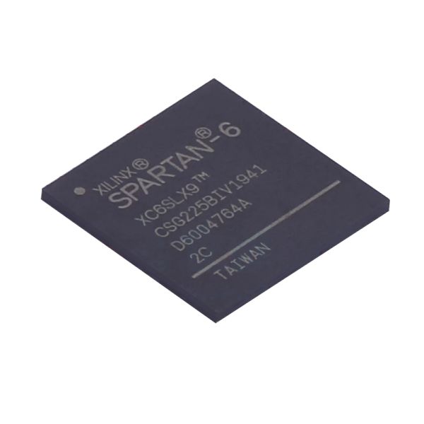 XC6SLX9-2CSG225C Spartan-6 LX FPGA with 160 I/O, 1.08 GHz Max Frequency, and 1