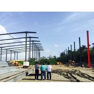 Q235 Q355 Multi Span Metal Structure Warehouse