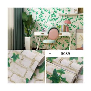 3D Brick PVC Self-Adhesive Wallpaper Moisture-Proof brick Pattern Wall Sticker Wallpaper