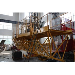 Aerial Mast Climbing Work Platform Motor Control , Mobile Working Platforms