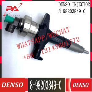 Original common rail fuel injector 8-98203849-0 I/SUZU D-Max 4JJ1 fuel injector