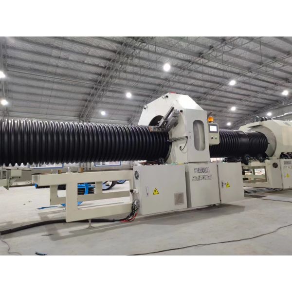 PE PP DWC Pipe Manufacturing Machine Drain Pipe Production Line For Water