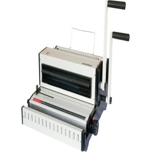 Multi-functonal WW2018 Automatic Paper Book Punching Machine Wire 2/1 3/1