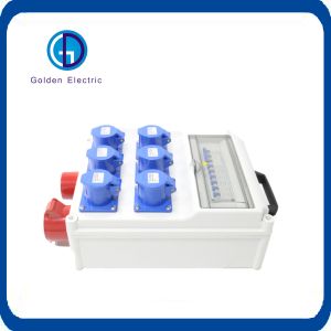 Combined Electrical Socket Distribution Box with Rated Voltage 220/230/240/380V