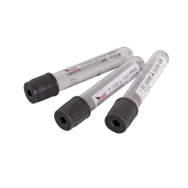 Sodium Fluoride Plasma Tube with 1-10ml Volume and 13*75mm Size for Glucose