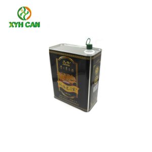 China Olive Oil Tin Can of Professional with Plug Lid 260ml - 300ml Customized Design on sale