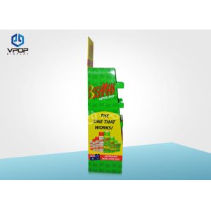 Easy Assembling Cardboard Floor Displays Economical Foldable For Supermarket