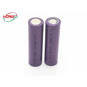 Rechargeable 18650 1200mah 3.7 V lithium ion battery for Solar LED Bulb