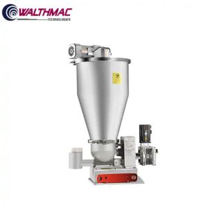 Light Grey Powder Feeder Machine Powdery Masterbatch Feeder High Precision