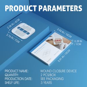 PWT1003 Flexible Fabric Bandages Wound Closure Device 2PCS