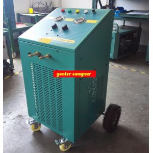 China 3HP Oil Free Recovery Machine Self-Purging Design Refrigerant Reclaim System on sale
