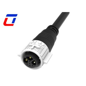 3 Core Power Cable Waterproof LED Connector 5 Pin Quick Disconnect Wire