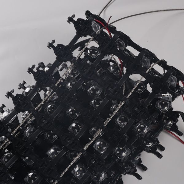 Patented Wesh Screen LED Point Lights Exclusive Appearance for Landscape Installation IP67 Rated Assembled at Will