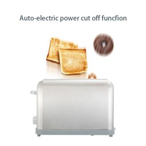 2 Slice Stainless Steel Toaster Automatic Bread Toaster Toaster