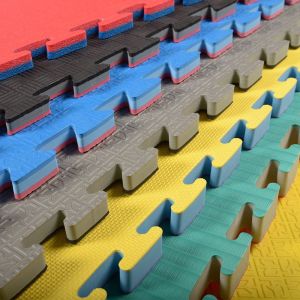 GYM Taekwondo Tatami Puzzle EVA Foam Mat Interlocking 20MM 80KG/CBM