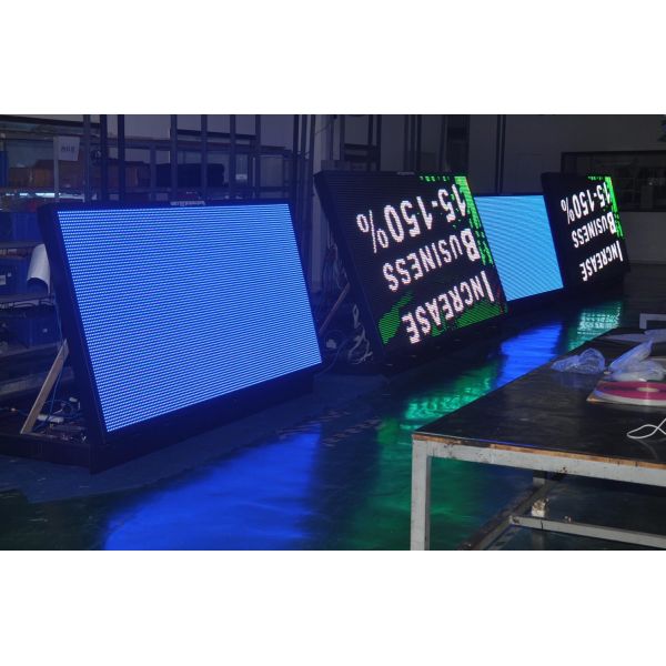 Front Opening Full Color LED Signs Waterproof P10mm LED Display Constant Driving