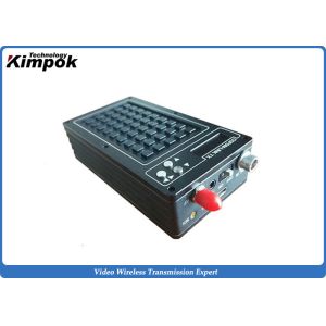 Full HD Microwave COFDM Video Transmitter , Mini UAV Video Transmitter 20km LOS